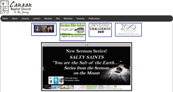 Desktop Screenshot of canaanbaptist.net